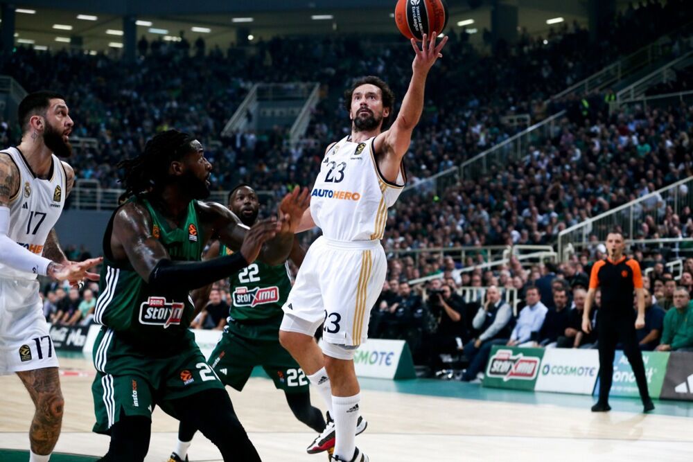 Detalj sa utakmice Panatinaikosa i Real Madrida