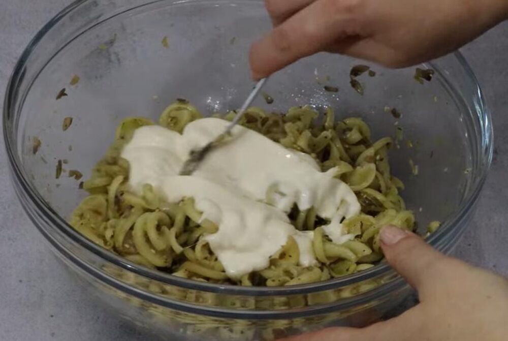 Dodati ostatak i promešati