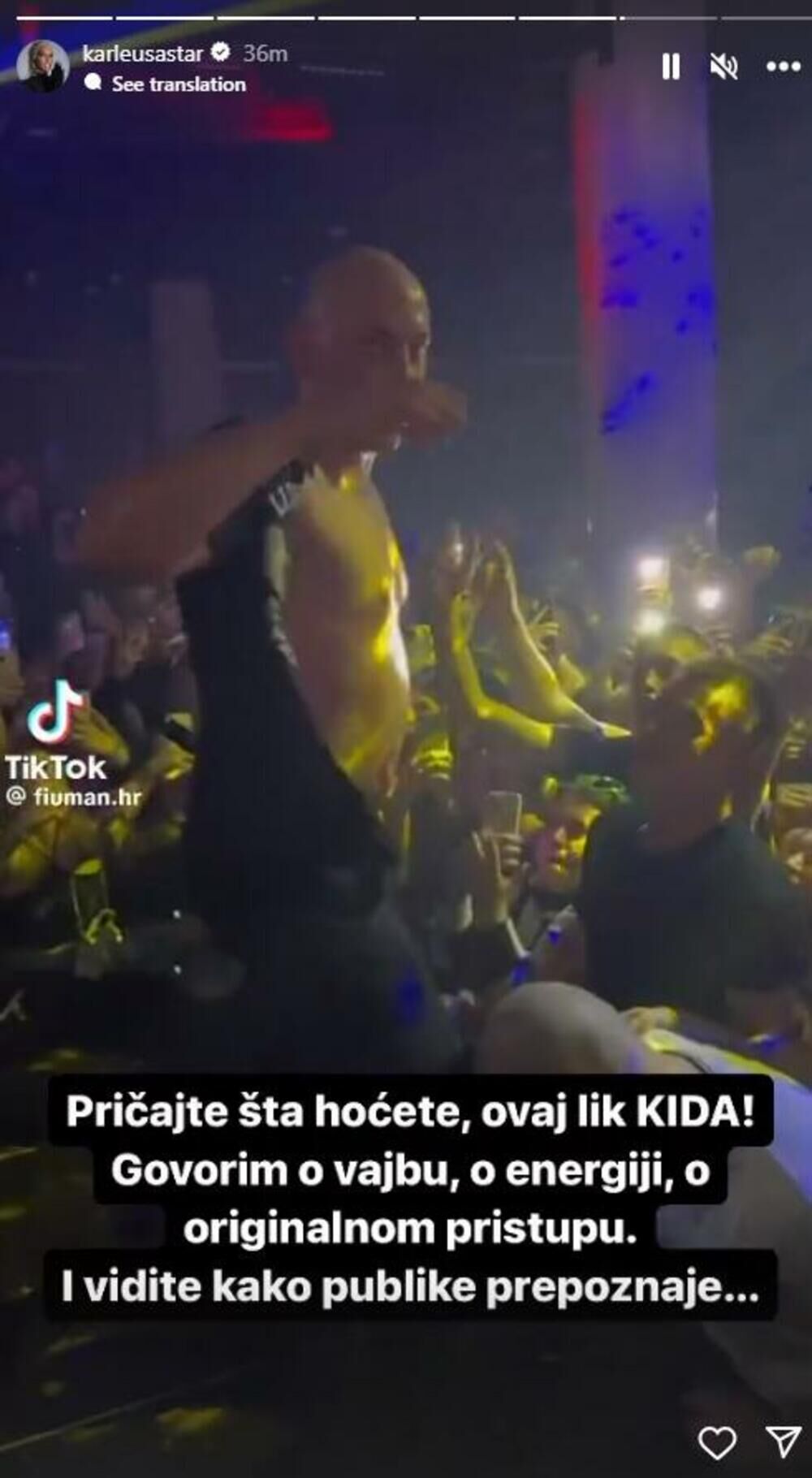 Mala od skandala je istakla kako Desingerica ima poseban pristup kada su nastupi u pitanju