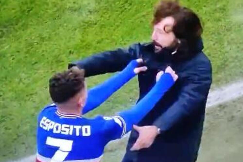 PROTRESAO MU SVAKU KOST U TELU: Legendarni Pirlo nije verovao šta ga je snašlo od SOPSTVENOG igrača! (VIDEO)