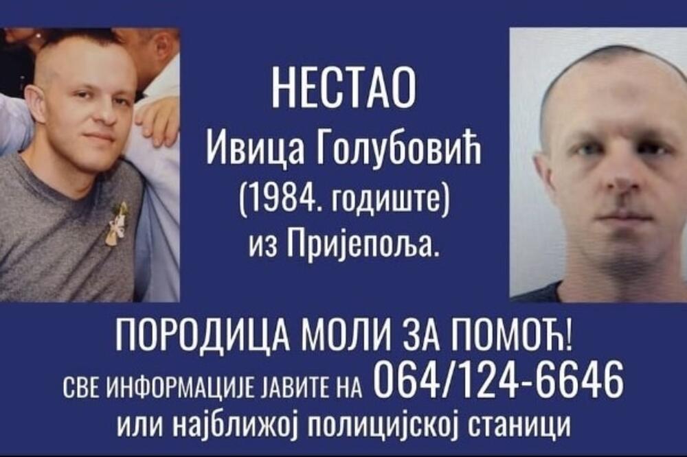 NESTALI IVICA (39) IMAO DEVOJKU IZ PODGORICE? Porodica je MOLI DA SE JAVI ako išta zna, potraga traje već 10 dana