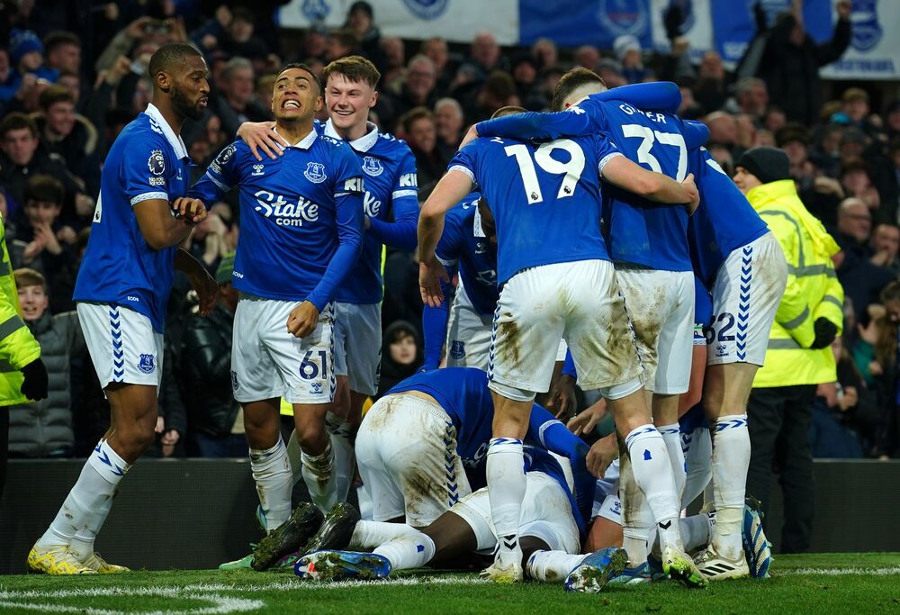 Slavlje fudbalera Evertona