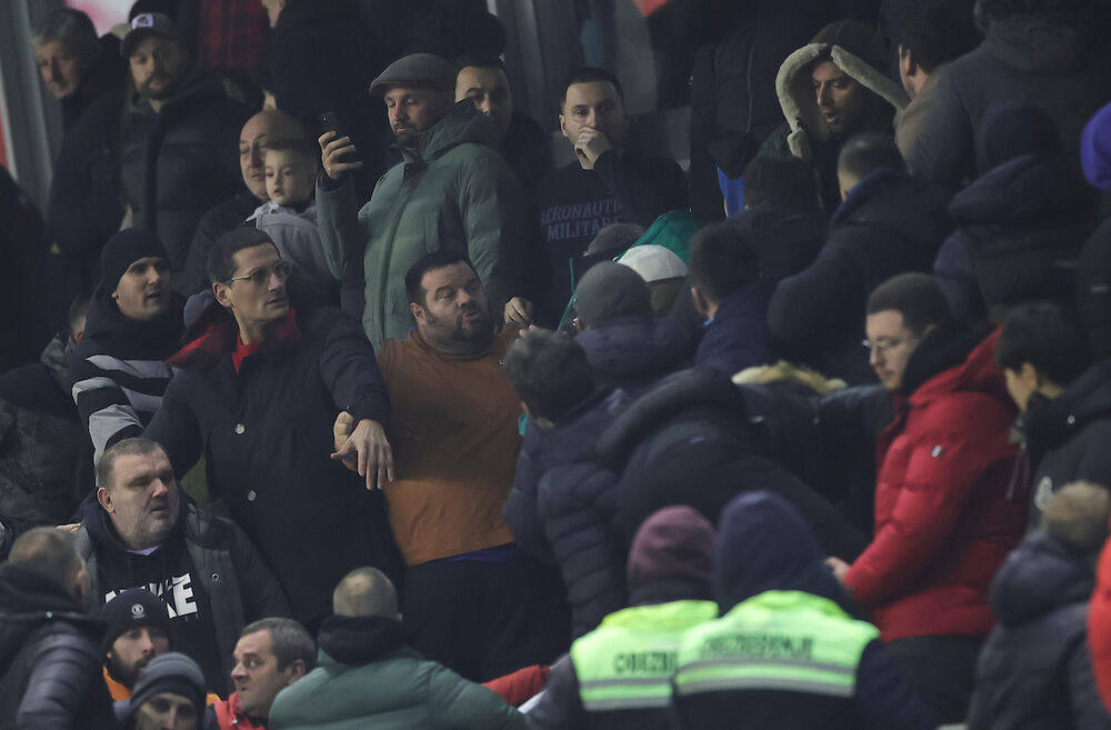 Sukob na meču IMT-a i Novog Pazara