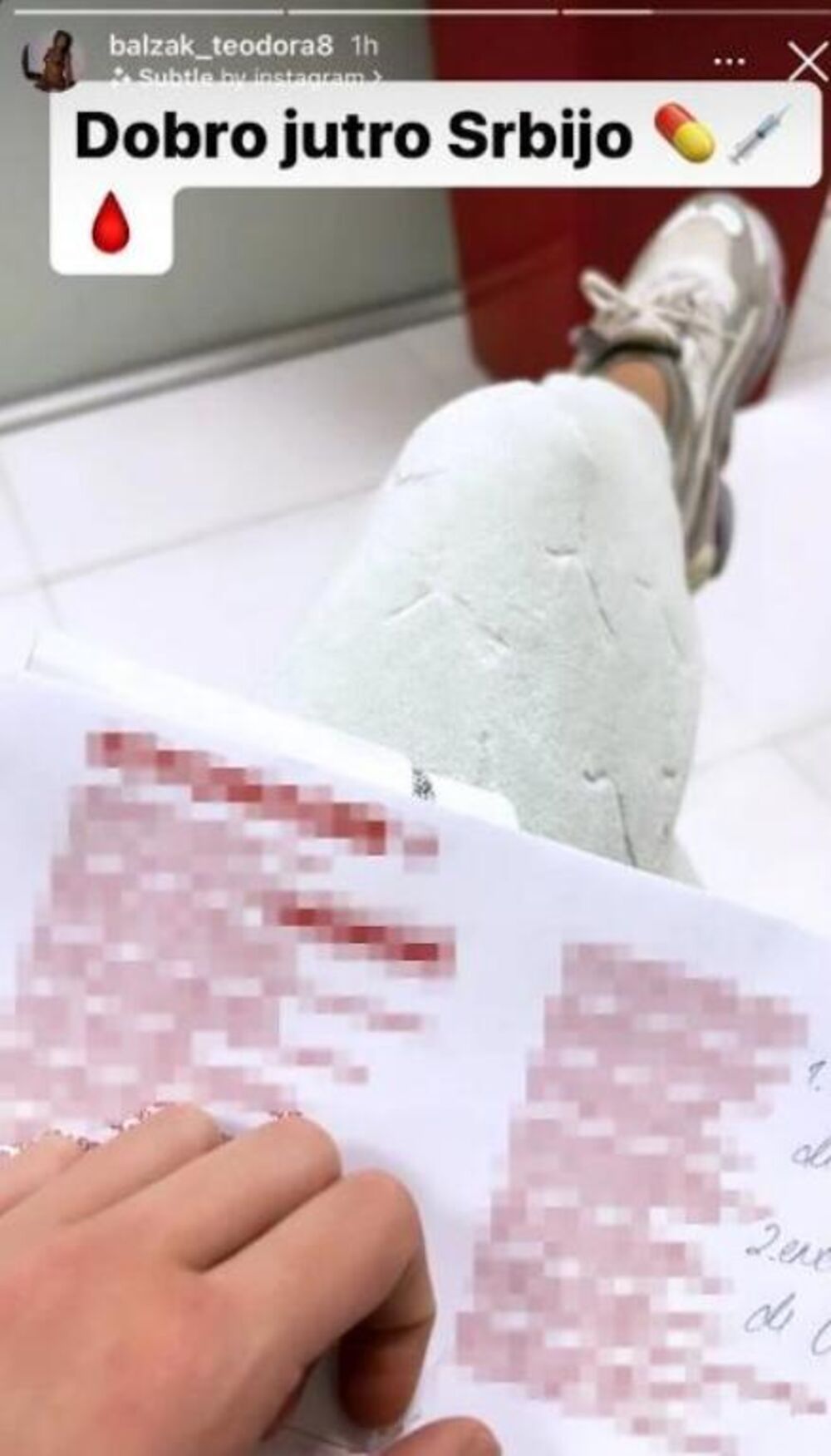 Objava Teodore Balzak