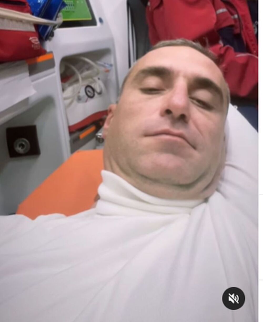 Požgaj u vozilu hitne pomoći