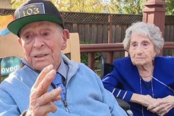 STARAC U 103. OTKRIO SAVETE ZA DUG ŽIVOT I ISPUNJEN BRAK: Jednu stvar su OBAVEZNO RADILI PRED SPAVANJE (VIDEO)