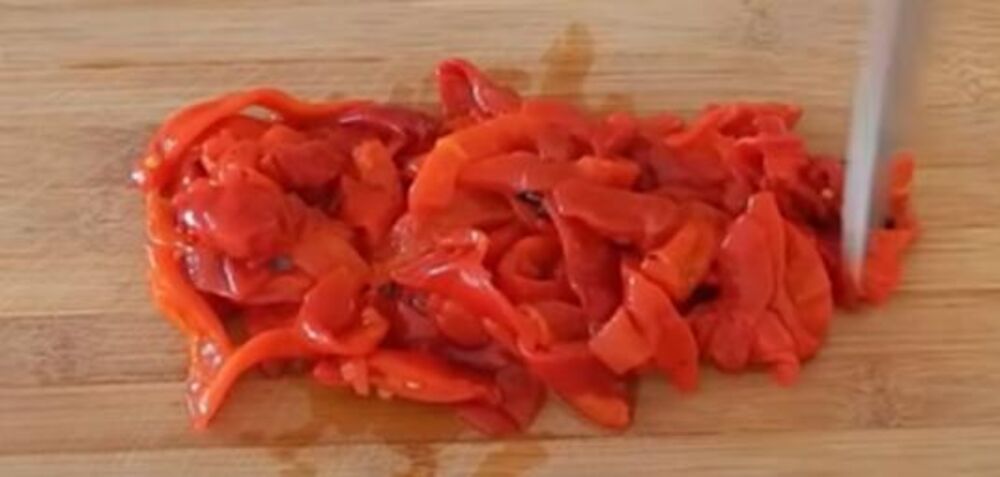 Iseckane pečene paprike