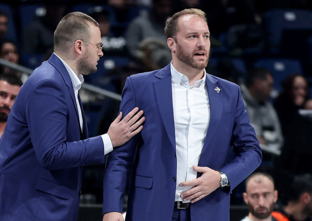 Dejan Jakara na meču protiv Partizana u Beogradu prošlog ponedeljka