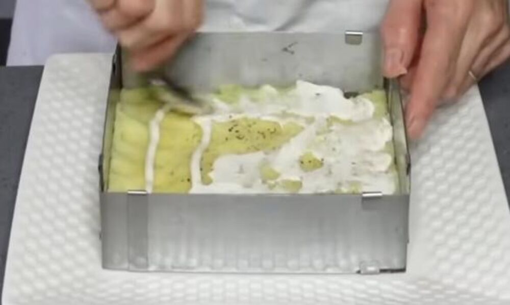 Sloj posnog majoneza