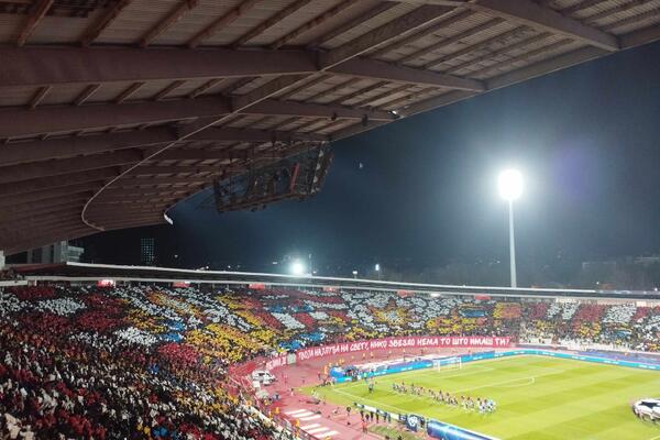 DELIJE TRLJAJU RUKE: Poraz koji slave navijači Zvezde!