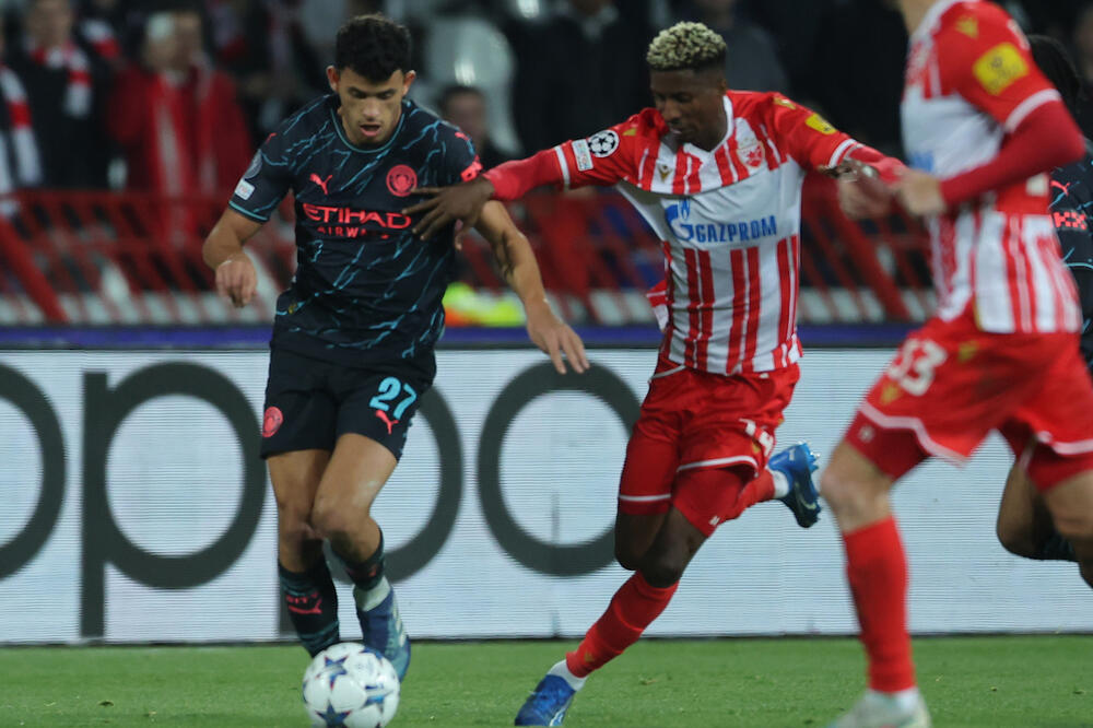 ZVEZDA POKAZALA ZUBE ŠAMPIONU EVROPE: Mančester siti strepeo do poslednjeg minuta!