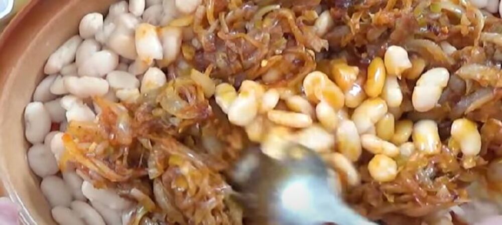 Posni prebranac sa belim vinom, Prebranac