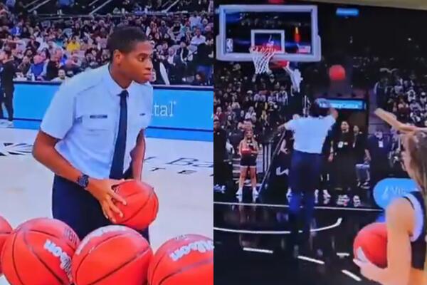 IZGLEDALO JE DA ĆE POKIDA, A ON SE OBRUKAO ZA CEO ŽIVOT: Ovaj navijač ne bi pogodio loptom OKEAN, a ne koš! (VIDEO)