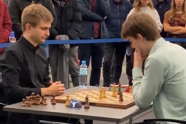 ALEKSEJ SARANA PRVAK EVROPE U UBRZANOM ŠAHU! Srbin uradio nešto što nikome nije pošlo za rukom (VIDEO)