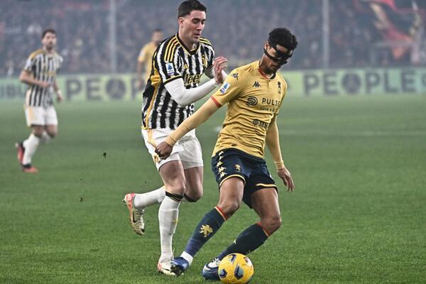 KIKS JUVENTUSA U ĐENOVI! Vlahović, Kostić i saigrači poveli sa penala i stali (FOTO)