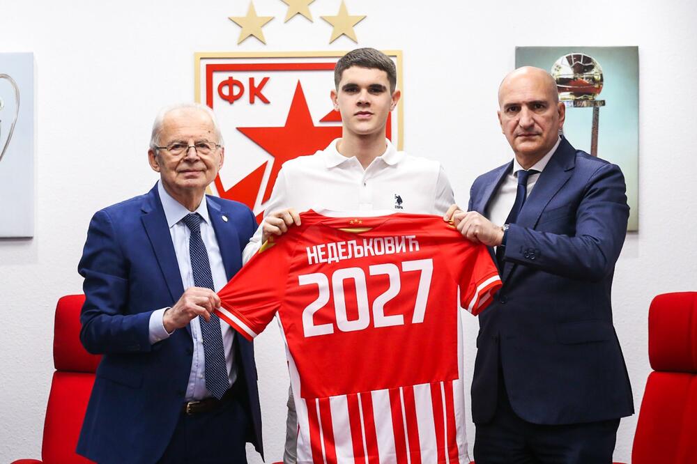 NEDELJKOVIĆ U ZVEZDI DO 2027: "Želje su jasne - pobeda u derbiju i dupla kruna!"