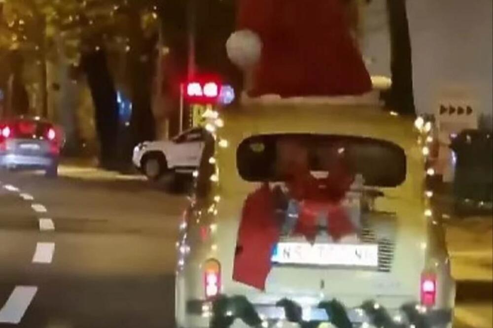 "NEŠTO LEPO I U NOVOM SADU": Građani ODUŠEVLJENI prizorom, svi se POMERAJU da ON PROĐE, "pravo OSVEŽENJE" (VIDEO)