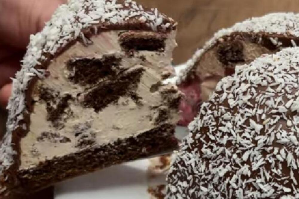 KOLAČ SA ČOKOLADOM, VIŠNJAMA I KOKOSOM: Najkremastija poslastica - spoj voća, fila i mekanog biskvita