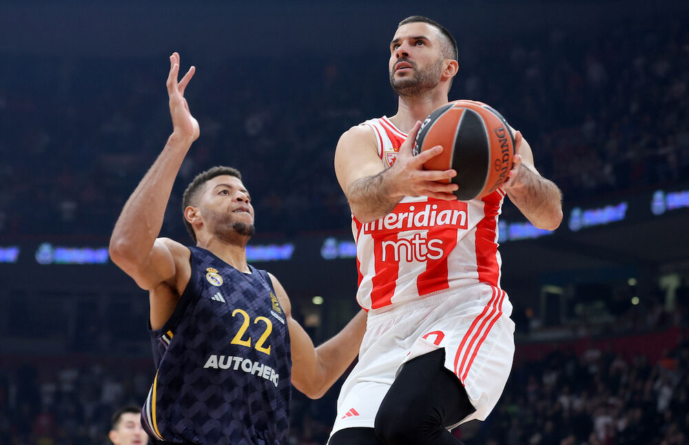 Detalj sa utakmice Crvene zvezde i Real Madrida