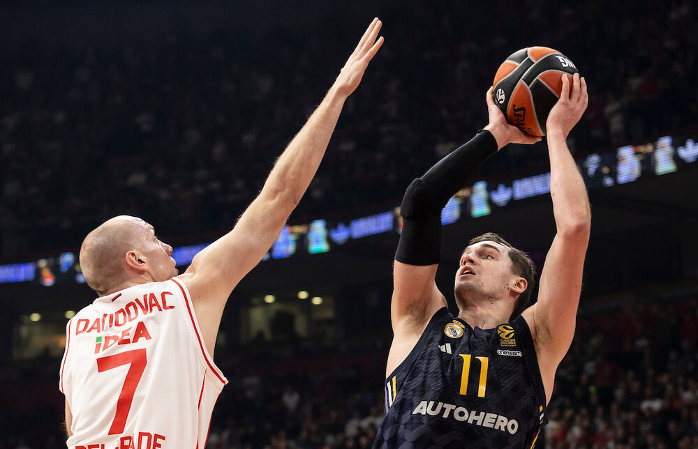 Detalj sa utakmice Crvene zvezde i Real Madrida