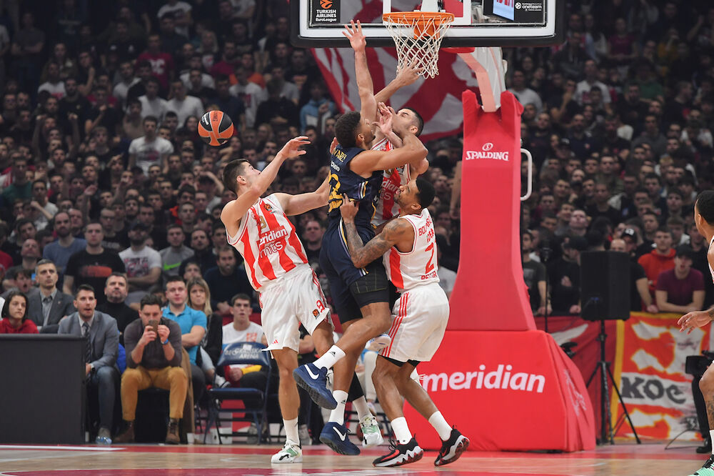 Detalj sa utakmice Crvene zvezde i Real Madrida