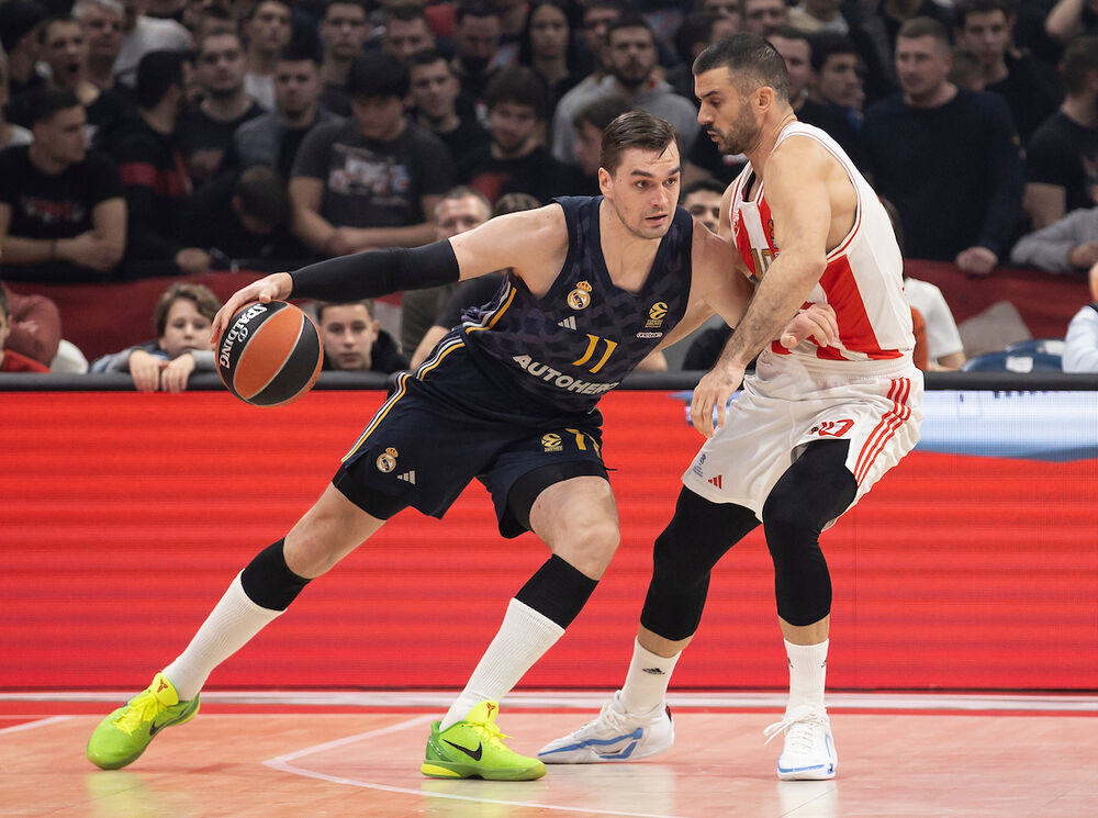 Detalj sa utakmice Crvene zvezde i Real Madrida