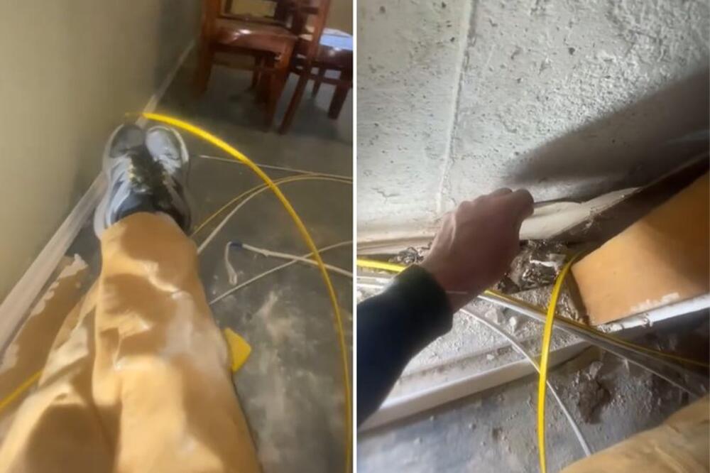 "OVO NIKO NE TREBA DA VIDI": Električar pogledao IZA ZIDA pa otkrio NAJBIZARNIJU STVAR, sve je OBJAVIO JAVNO! VIDEO