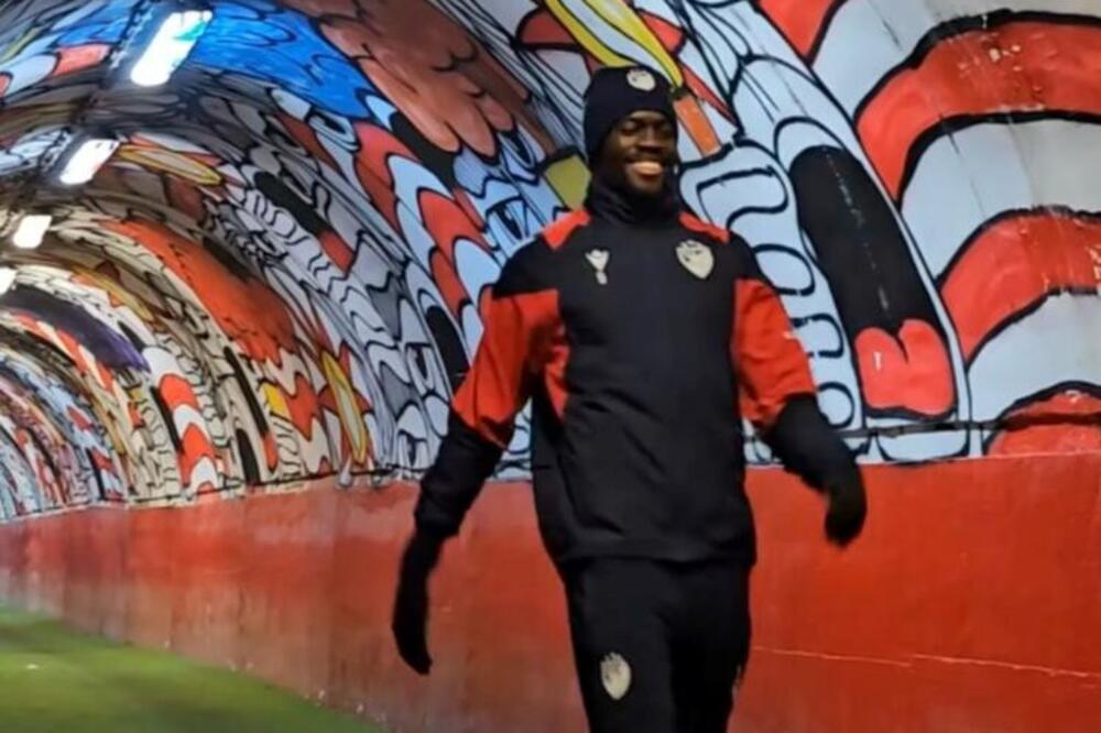 NDIAJ NASMEJAN NA TRENINGU: Šerif opet zapratio Zvezdu, ali hoće li biti spreman za 171. večiti derbi?