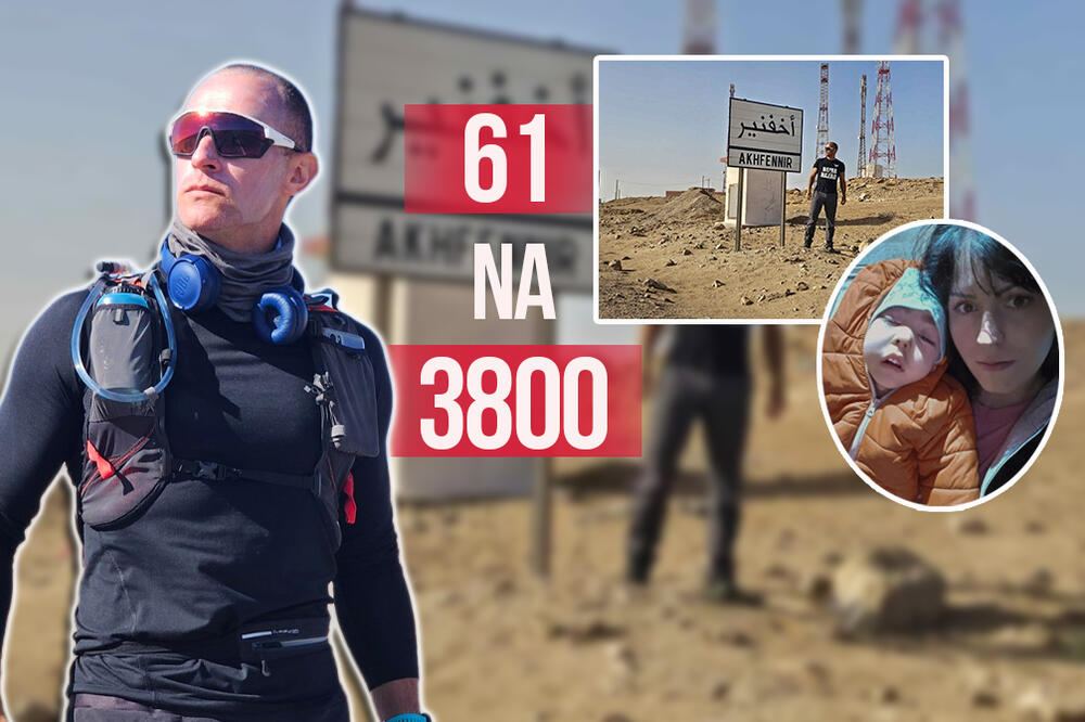 MARKO SE BORI SA PUSTINJOM DA BI POMOGAO MALOM MAKSIMU: "Pretrčao sam više od HILJADU KILOMETARA, ali izdržaću"