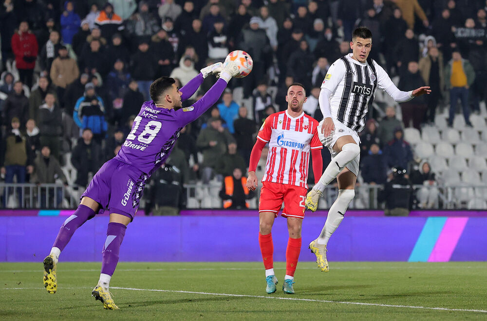 Milan Rodić (levo) na 171. večitom derbiju