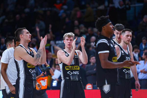 SVE JE GOTOVO: Partizan je IZGUBIO sve šanse, do kraja Evrolige BORIĆE se za OVO mesto!