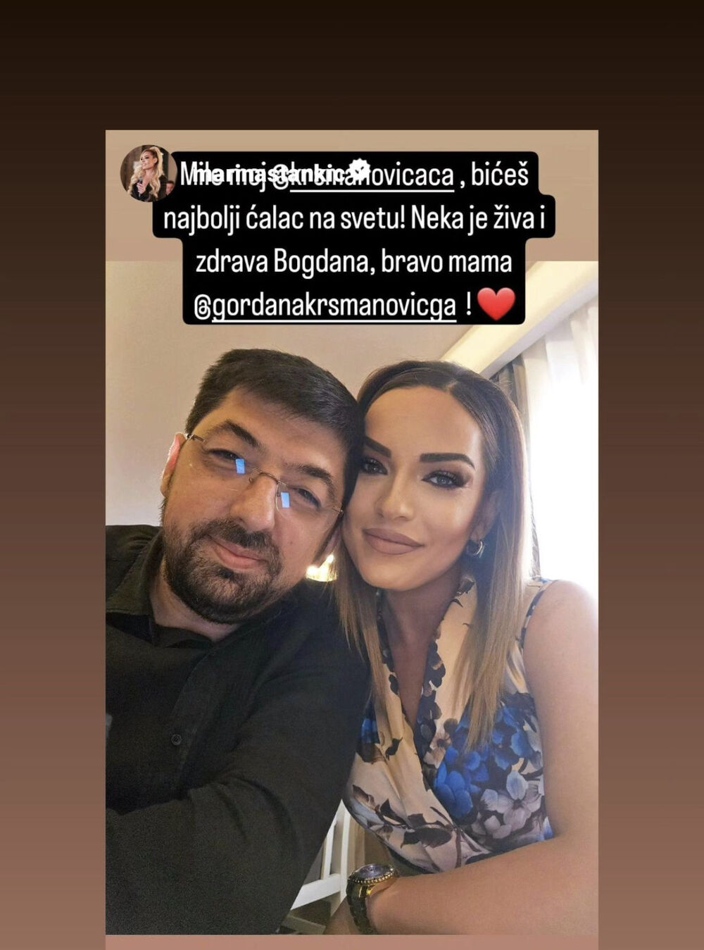 Divna čestitka Marine Stankić