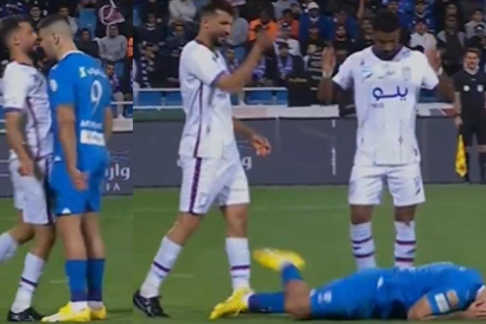 MITROVIĆ SE OBRUKAO: Napadač Srbije na udaru navijača zbog sramne GLUME u dresu Al-Hilala! (VIDEO)
