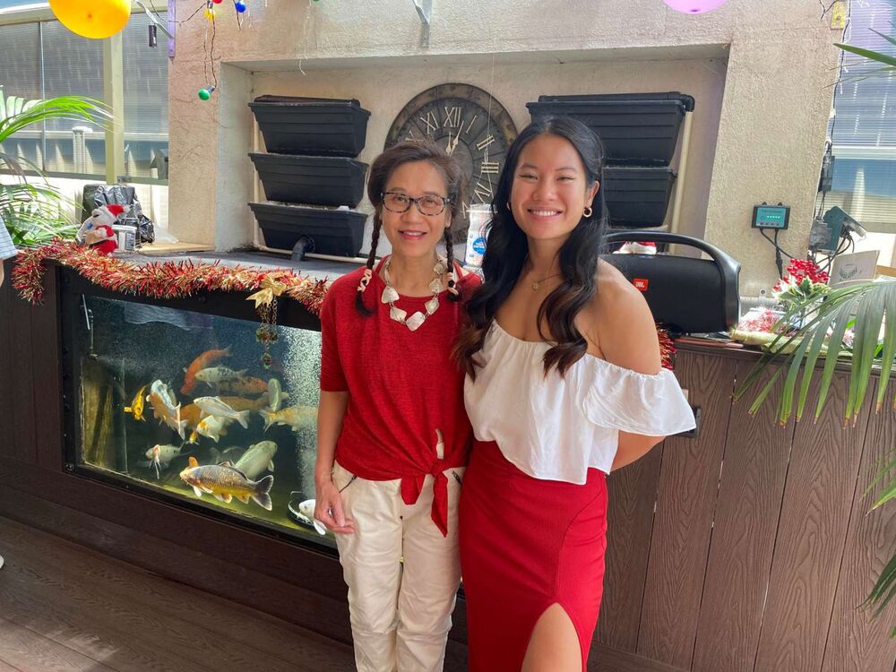 Liz Duong i njena majka