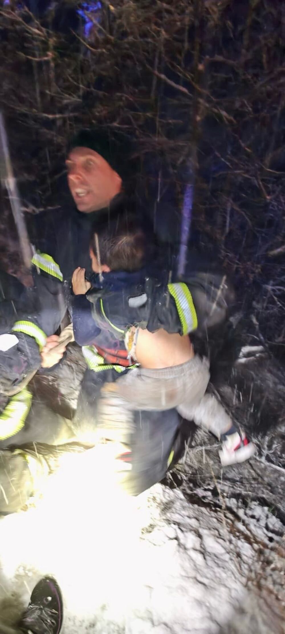 Spasioci, Saobraćajna nesreća, Tutin