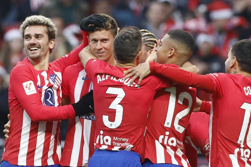 DMITROVIĆ I GUDELJ IZGUBILI U MADRIDU! Atletiko slavio minimalcem (FOTO)