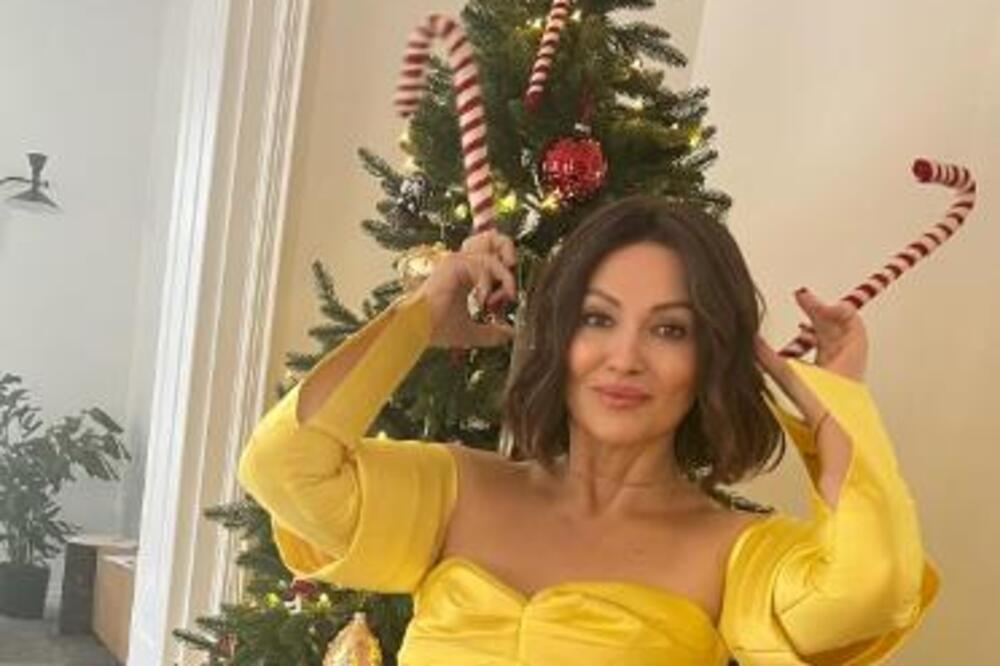 NINA BADRIĆ ZABLISTALA U VREME PRAZNIKA: Nećete skidati pogled sa NJE, a ovo je PORUČILA PRATIOCIMA (FOTO)