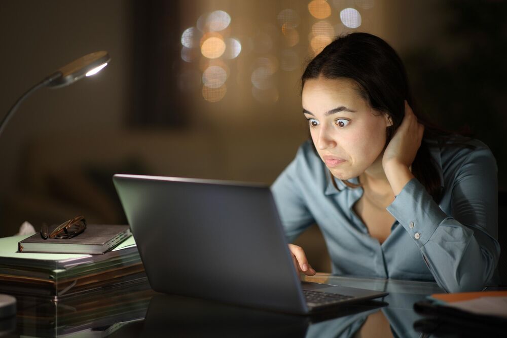 Kompjuter, Laptop, Rad, Posao, Oči, Vid