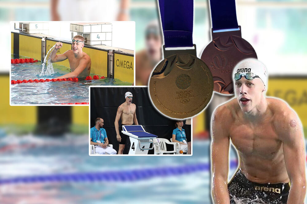 MLADI ZRENJANINAC JUSTIN OSTVARIO SAN SVAKOG PLIVAČA: Postavio je novi rekord Srbije, ovo je njegov RECEPT ZA USPEH
