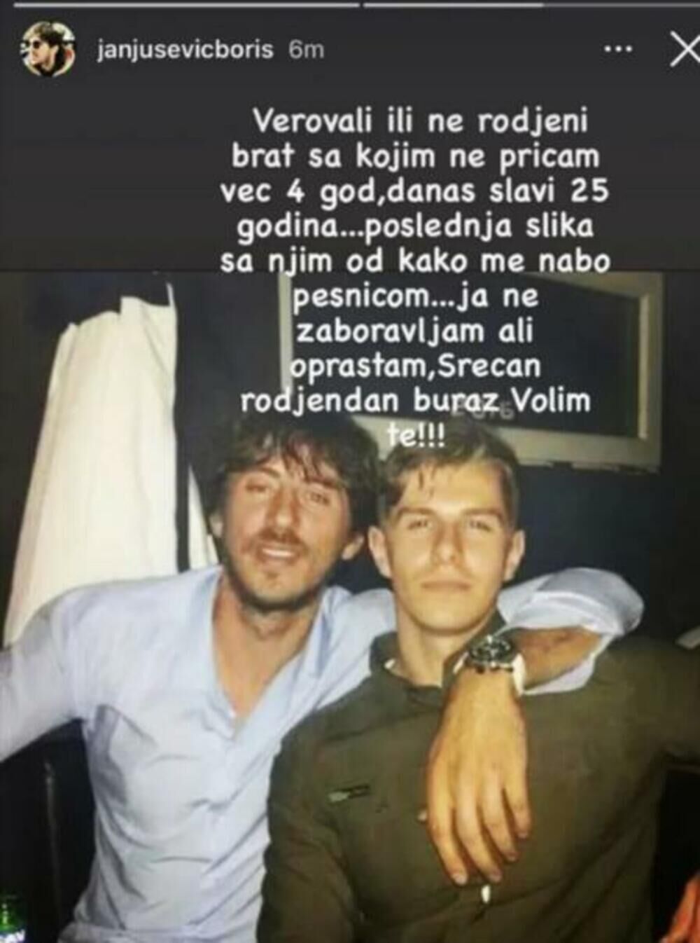 Poslednja javna poruka