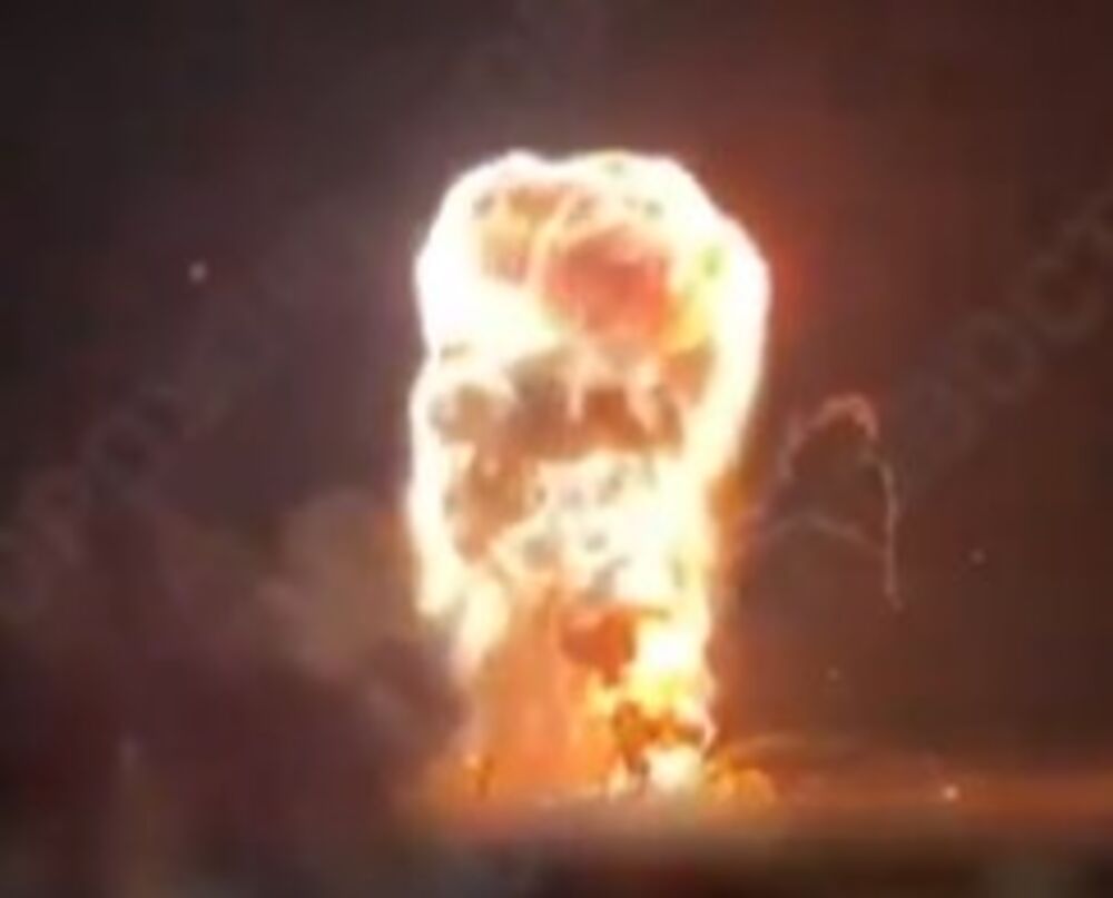 Eksplozija, ilustracija