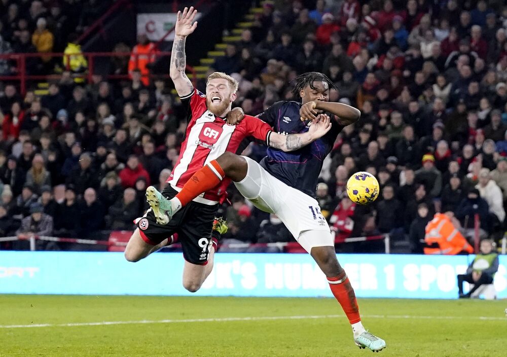 Detalj sa utakmice Šefild junajteda i Lutona