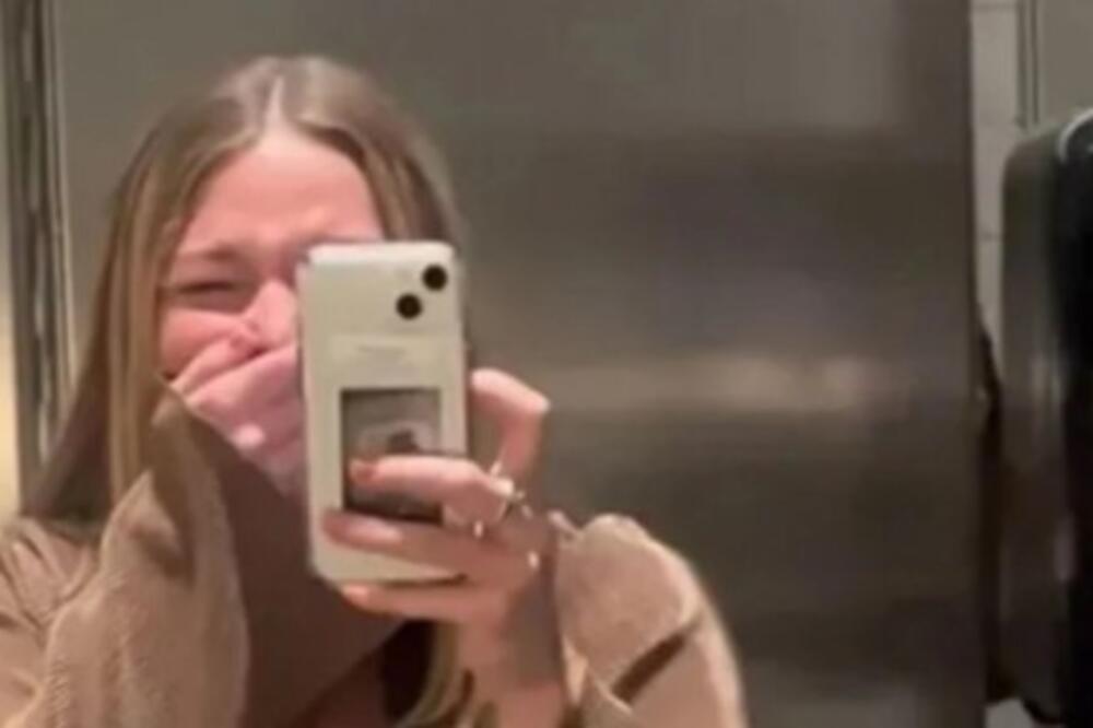 IZ RESTORANA KRENULA KUĆI NI NE SLUTEĆI KAKAV REKVIZIT NOSI: Svi su je gledali u ŠOKU (VIDEO)