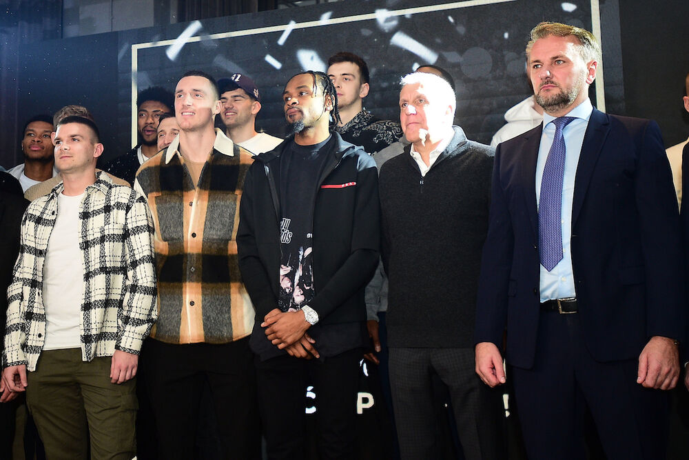 Kevin Panter na novogodišnjem kokteklu KK Partizan