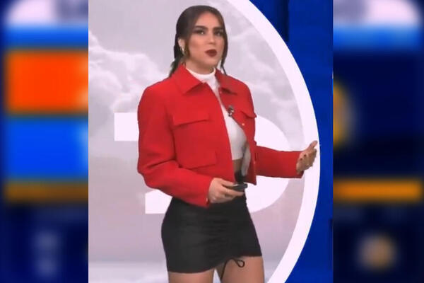 KUKU, DA LI JE REALNA? Voditeljka vremenske SOČNO OPSOVALA, kamera SVE SNIMILA: Živ BLAM da je POJEDE posle OVOGA