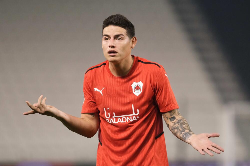 "NISAM SMEO GO DA SE TUŠIRAM SA SAIGRAČIMA!" Hames Rodrigez se prisetio detalja iz Katara (FOTO)