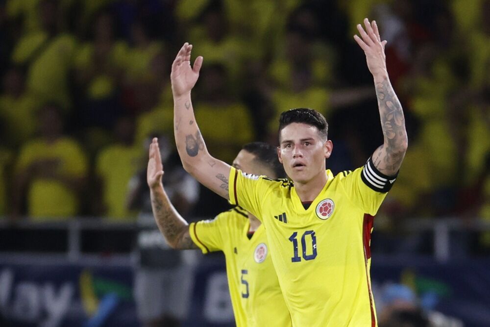 Hames Rodrigez u dresu Kolumbije