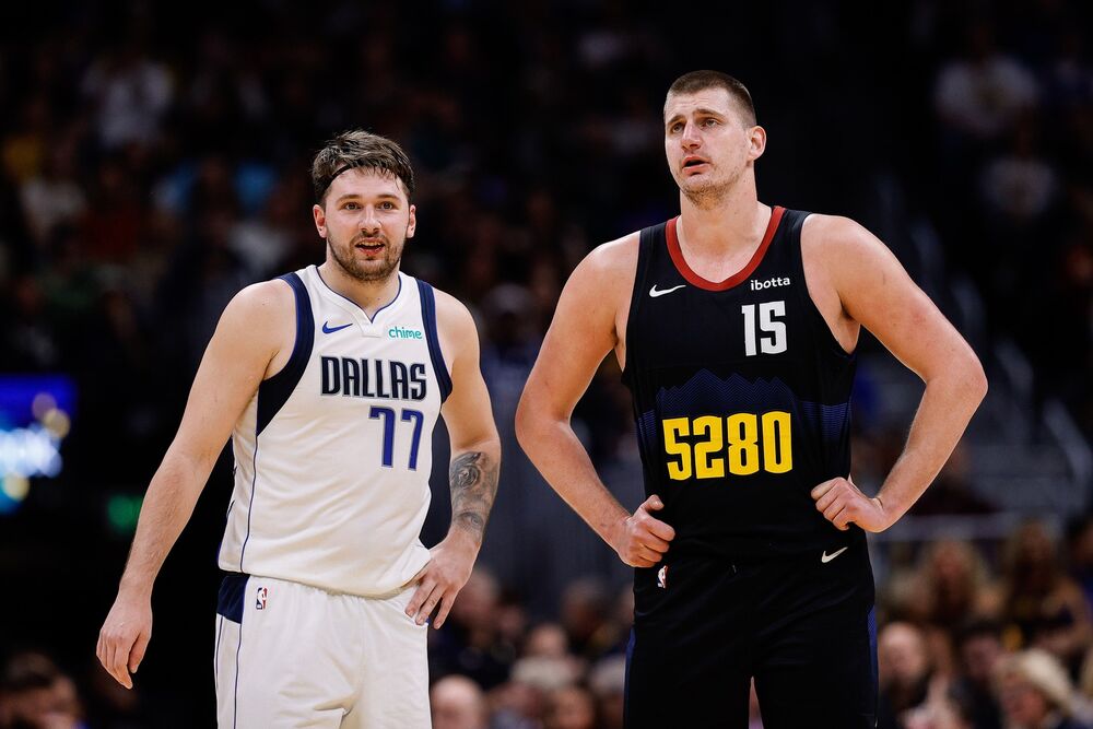 Luka Dončić, Nikola Jokić, NBA liga, NBA, Dalas Maveriks, Dalas Meveriks, Denver Nagets