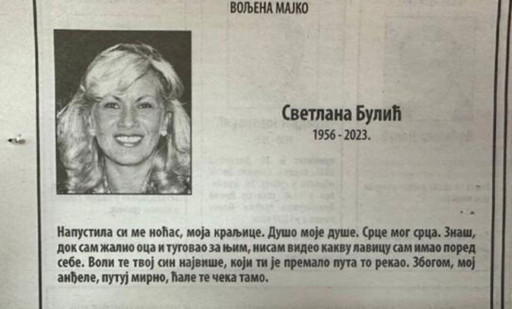 Preminula maćeha Ace Bulića