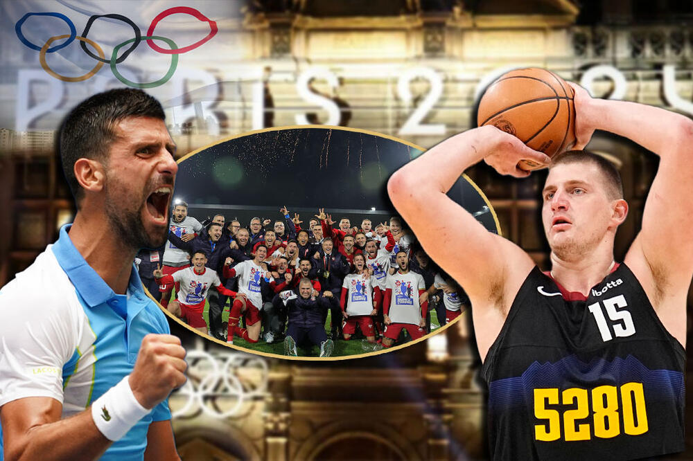 SPORTSKI KALENDAR ZA 2024: Leto donosi Olimpijske igre i EURO, Đoković napada Zlatni slem, Jokić brani NBA prsten!